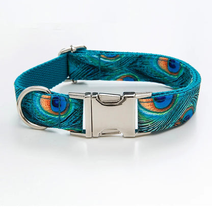 Trendy Products 2024 Spring and Summer Fashion Print Dog Cooling Collar Training Collar Adjustable Dog Polyester Dog Collar