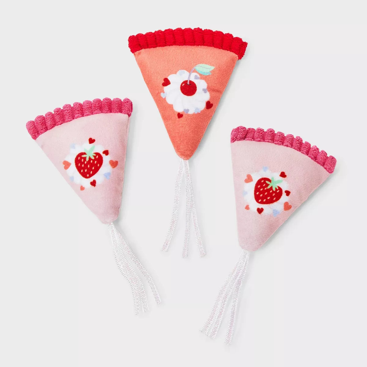 Cake Slices Cat Toy - Boots & Barkley™3Ct