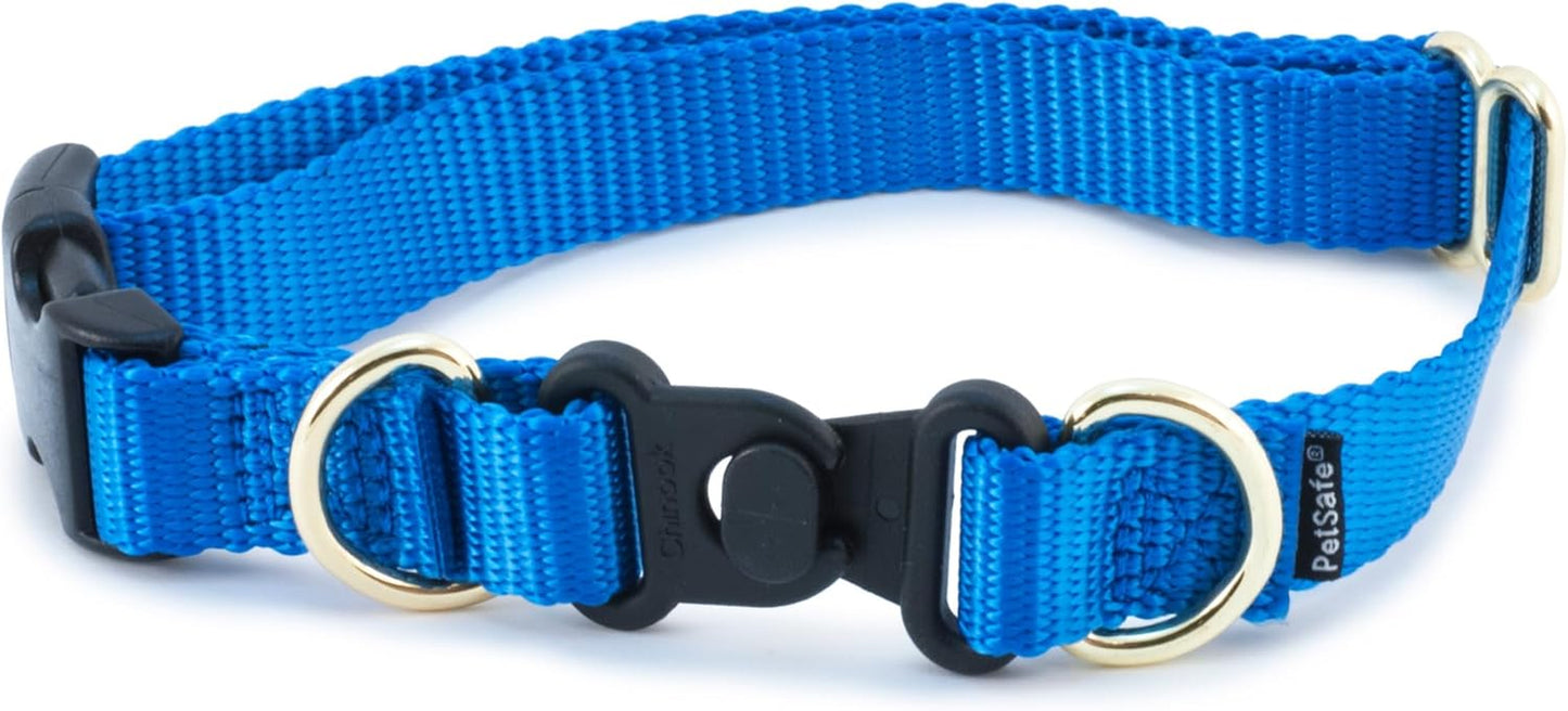 Keepsafe Collar for Dogs - Protects against Collar Accidents - Long Lasting - Durable - Adjustable - Breakaway - Outdoor-Safe - Large - 1 In. Wide - Black