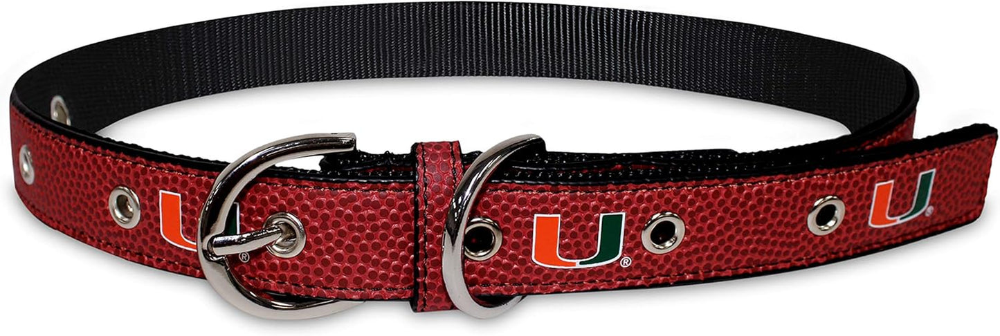 Best Dog Collar. New NCAA Signature PRO Pvc-Leather Premium PET Collars. Extra Tough & Durable! Super Stylish! 50+ Football Teams, 3