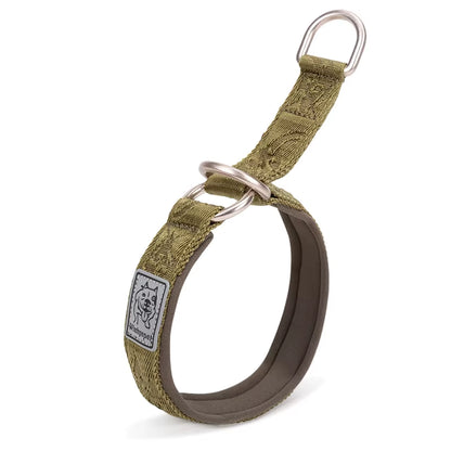 P Chain Pet Reflective Collar Nylon Best Neoprene Padded Half Choke Training Lightweight Washable Sports YC1852