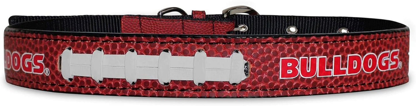 Best Dog Collar. New NCAA Signature PRO Pvc-Leather Premium PET Collars. Extra Tough & Durable! Super Stylish! 50+ Football Teams, 3