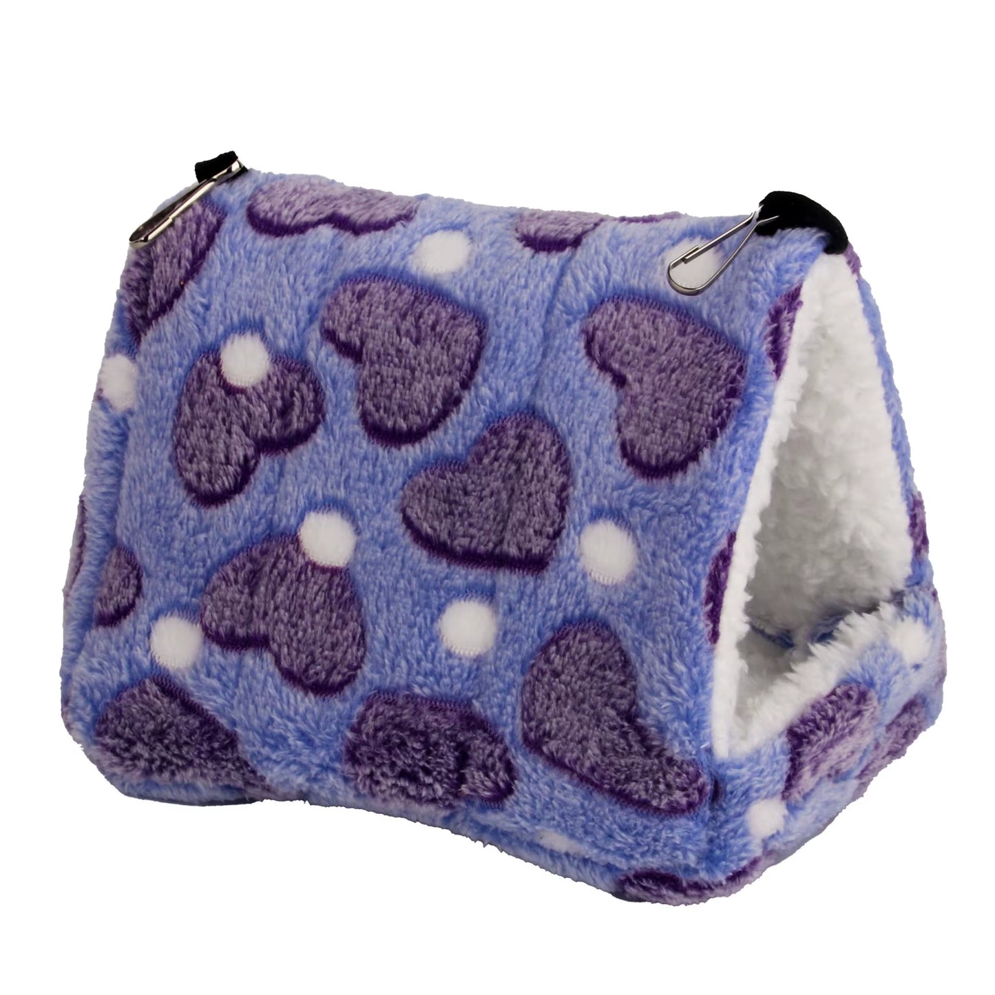Hamster House Warm Soft Beds and Houses Rodent Cage Printed Hammock for Rats Cotton Guinea Pig Accessories Small Animals 햄스터