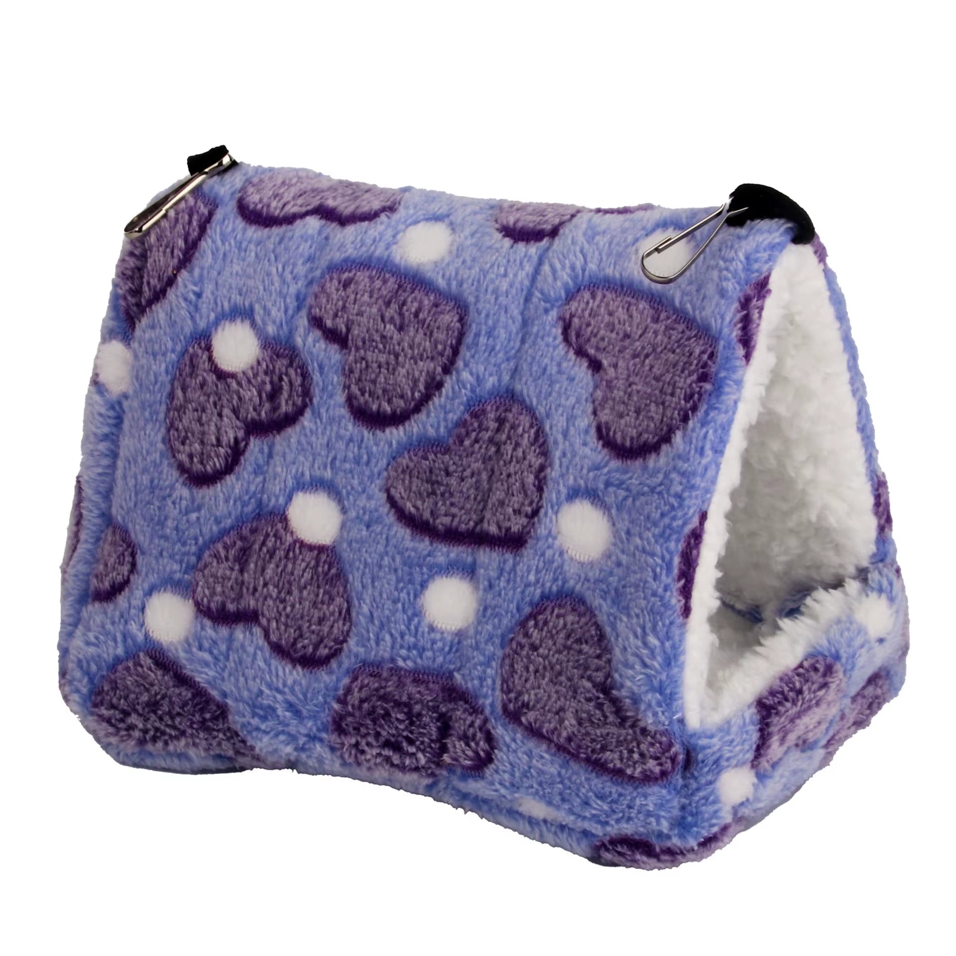 Hamster House Warm Soft Beds and Houses Rodent Cage Printed Hammock for Rats Cotton Guinea Pig Accessories Small Animals 햄스터