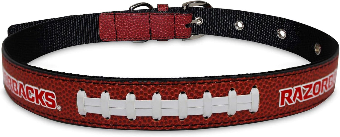 Best Dog Collar. New NCAA Signature PRO Pvc-Leather Premium PET Collars. Extra Tough & Durable! Super Stylish! 50+ Football Teams, 3