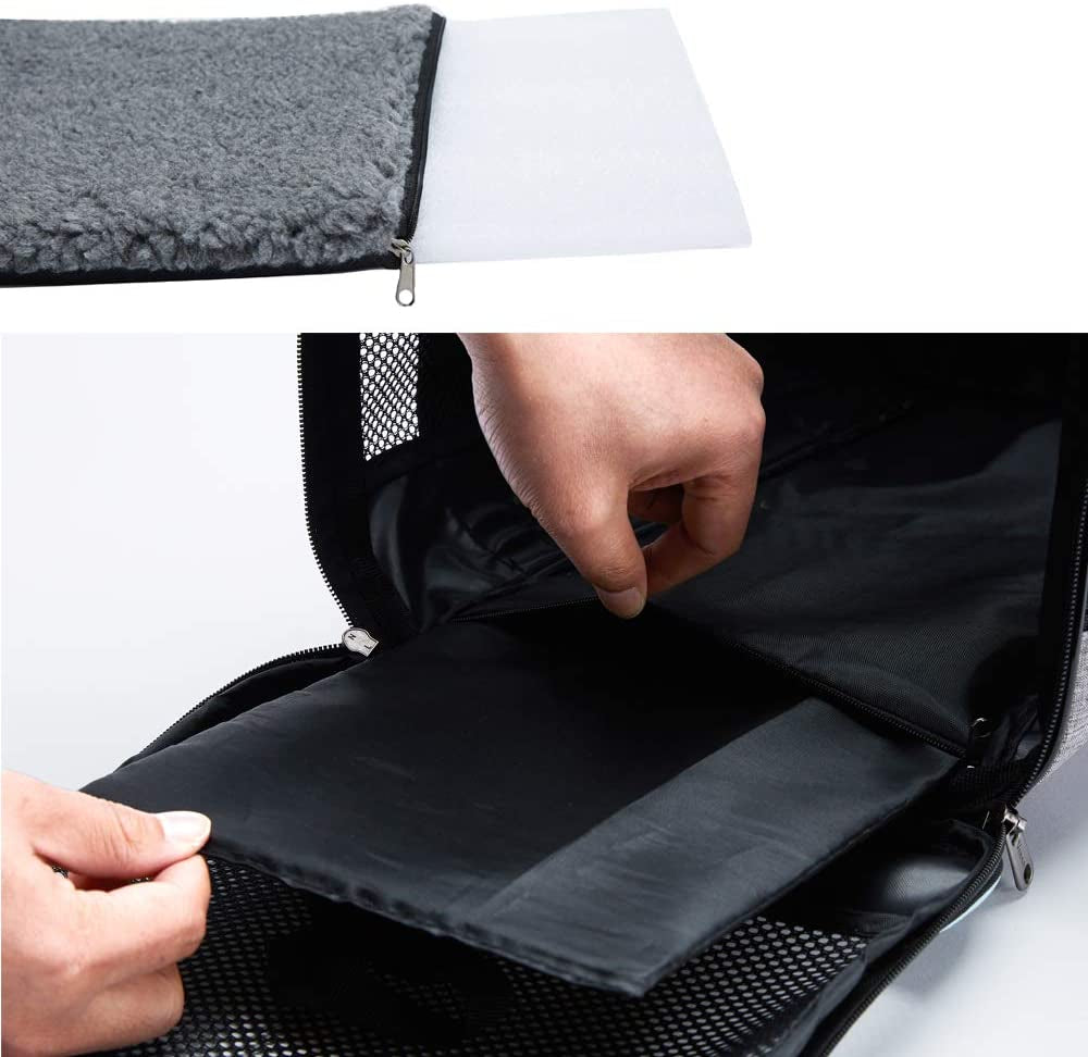 19X12X12 Inches Cat, Dog Carrier for Pets up to 22 Lbs, Soft-Sided Cat Bag Animal Carriers Travel Puppy Carry as a Toy of Fabric Pet Home