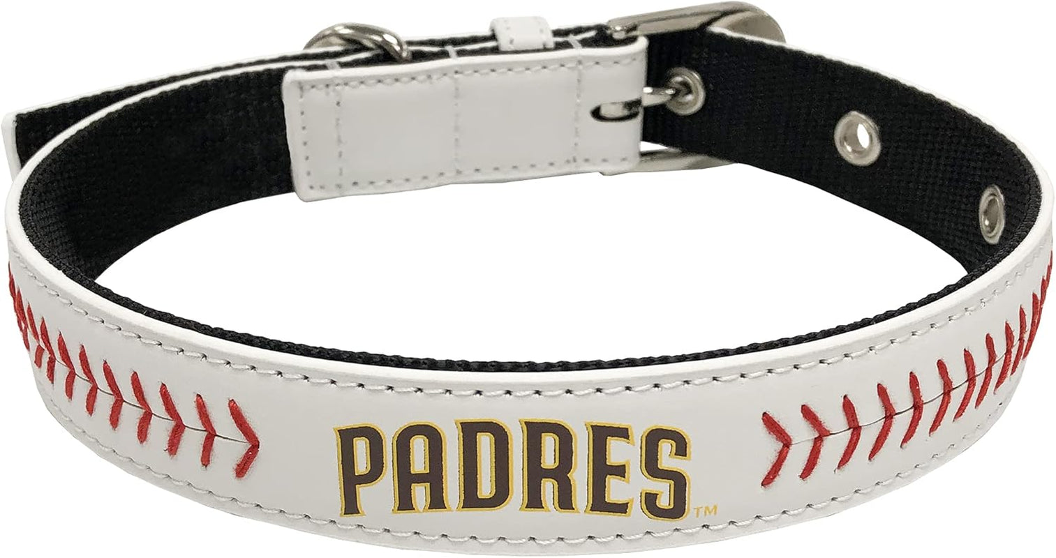 MLB Dog Collar Chicago Cubs New Signature PRO Pvc-Leather Premium Pet Collars Extra Tough & Durable! Super Stylish! Size: Medium Adjustable 16-20" Length X 1" Width