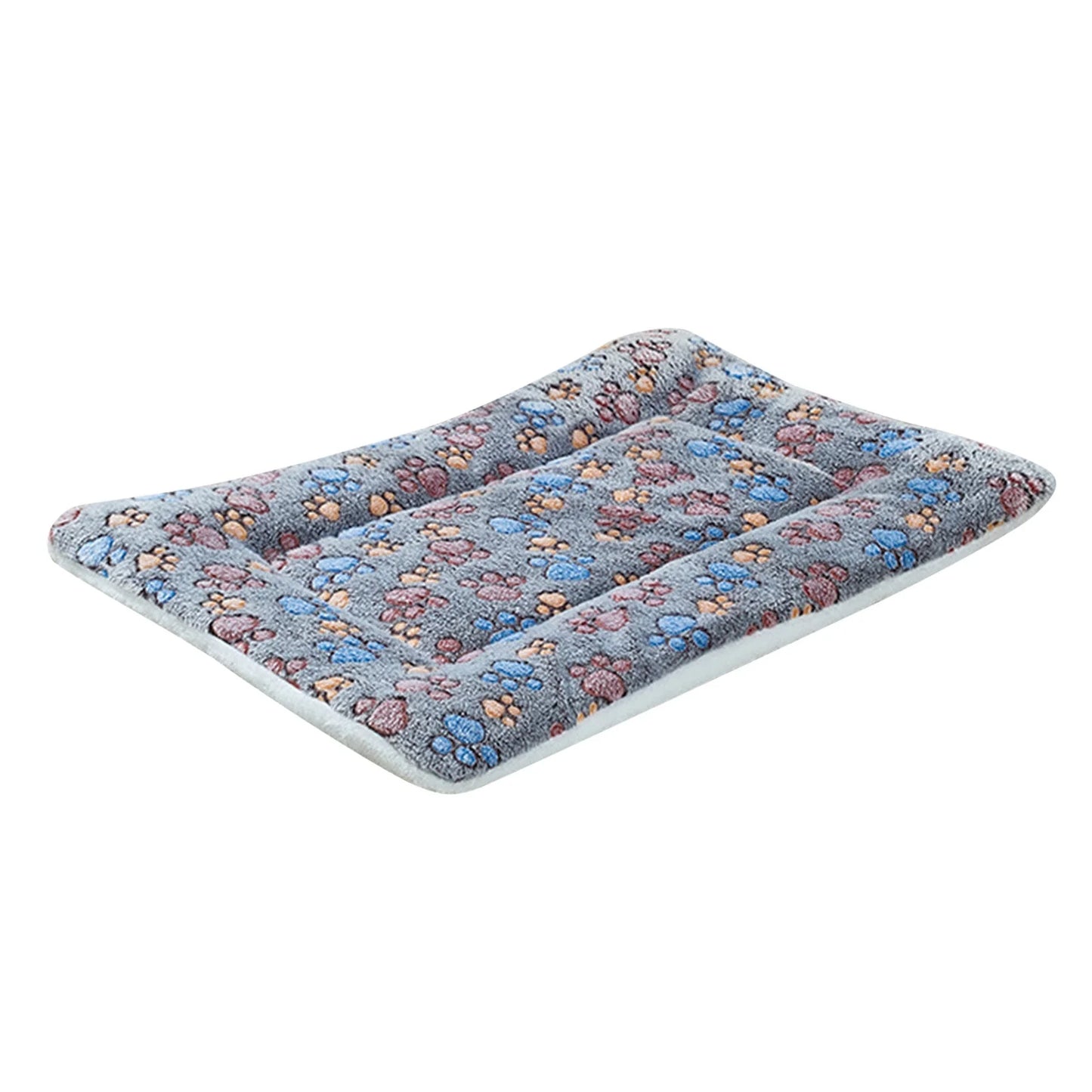 Reversible Dog Crate Pad Soft Fluffy Pet Kennel Beds Dog Sleeping Mattress for Large Medium Small Dogs, 19 X 12.6 Inch