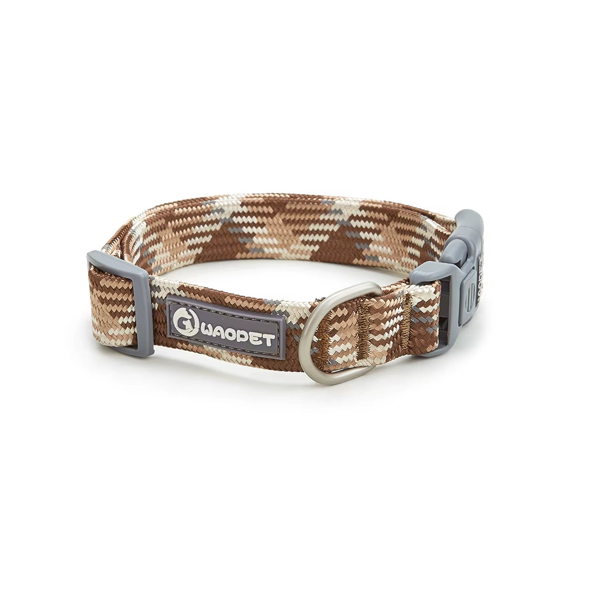 Nylon Dog Collar Adjustable Reflective Pet Collars with Metal Buckle and Quick Release Buckle Large and Medium Dog Pet Collars