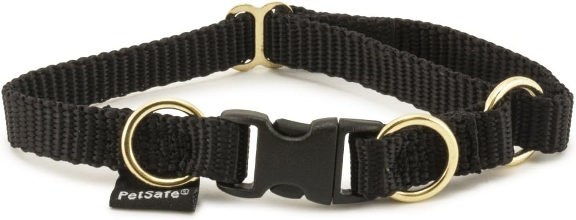 Keepsafe Collar for Dogs - Protects against Collar Accidents - Long Lasting - Durable - Adjustable - Breakaway - Outdoor-Safe - Large - 1 In. Wide - Black