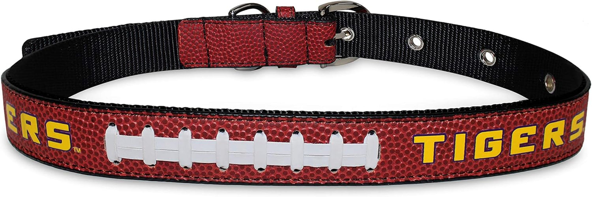 Best Dog Collar. New NCAA Signature PRO Pvc-Leather Premium PET Collars. Extra Tough & Durable! Super Stylish! 50+ Football Teams, 3