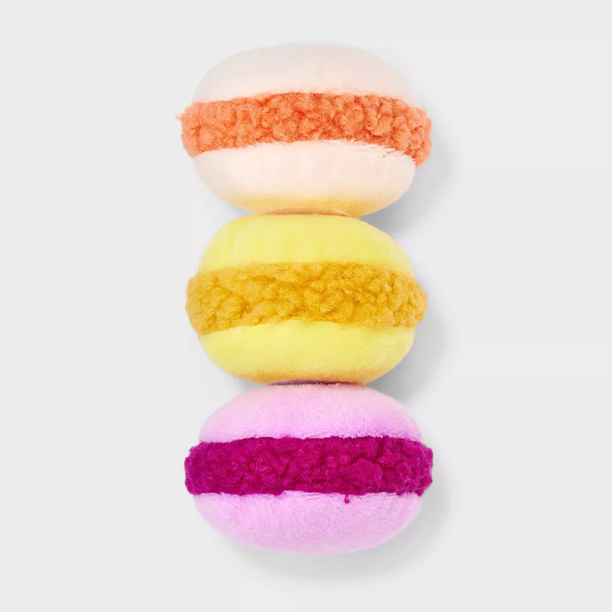 Macaron Pull-Apart Trio Cat Plush Toy Set - 3Pc - Boots & Barkley™