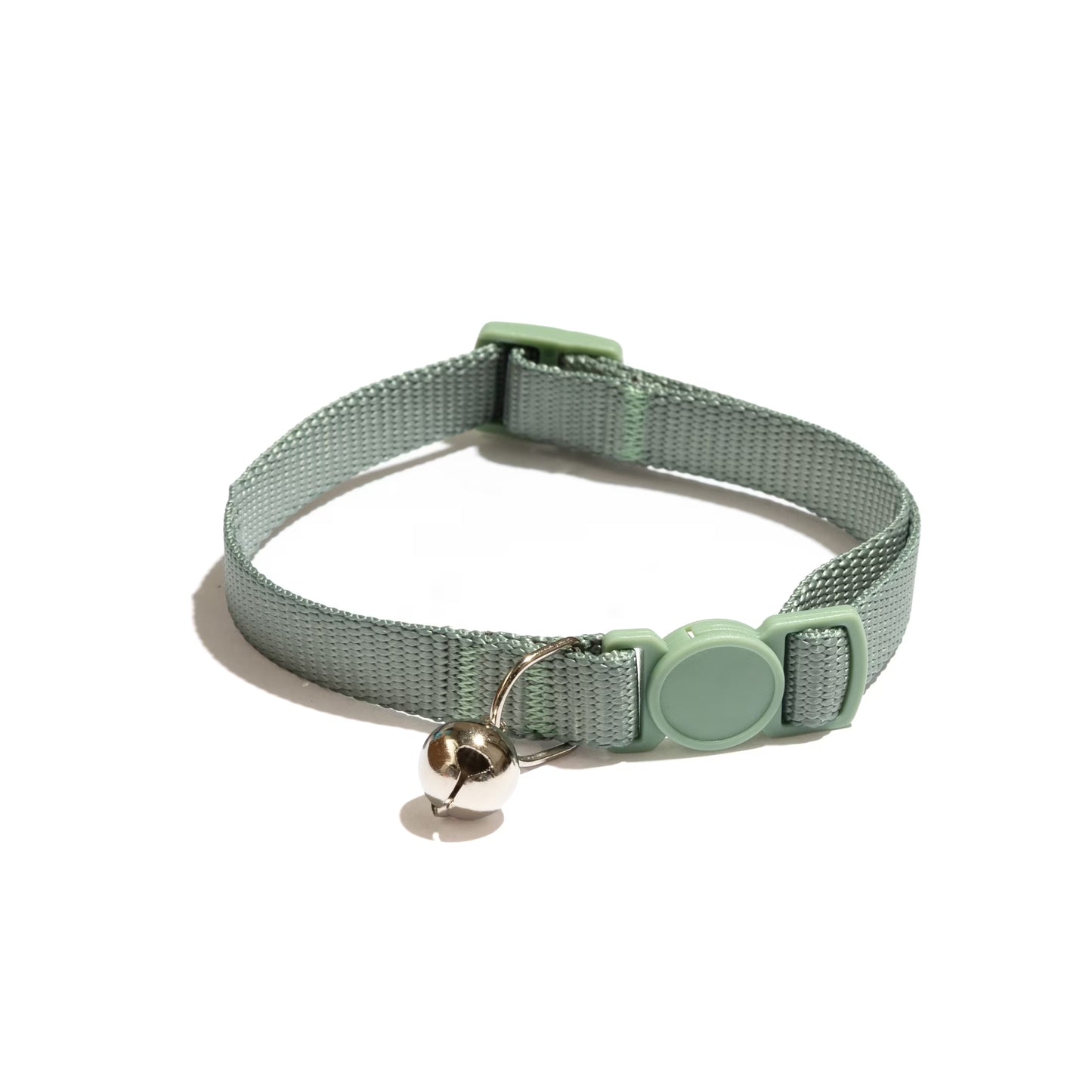 , Solid Breakaway Fashion Cat Collar, Sage, OS