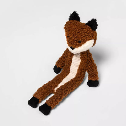 Skinny Crinkle Fox Plush Dog Toy - M - Boots & Barkley™