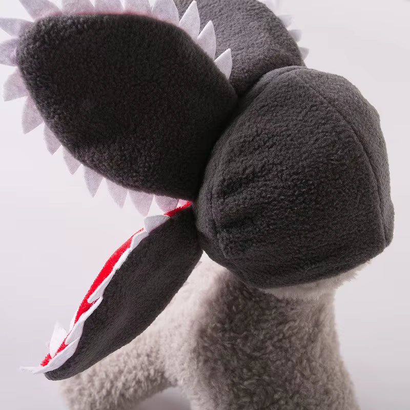 Winter Funny Cat Hat Demogorgon Scary Flower Costume Adjustable Pet Headwear Birthday Party Accessories for Dogs Cats Pet Items