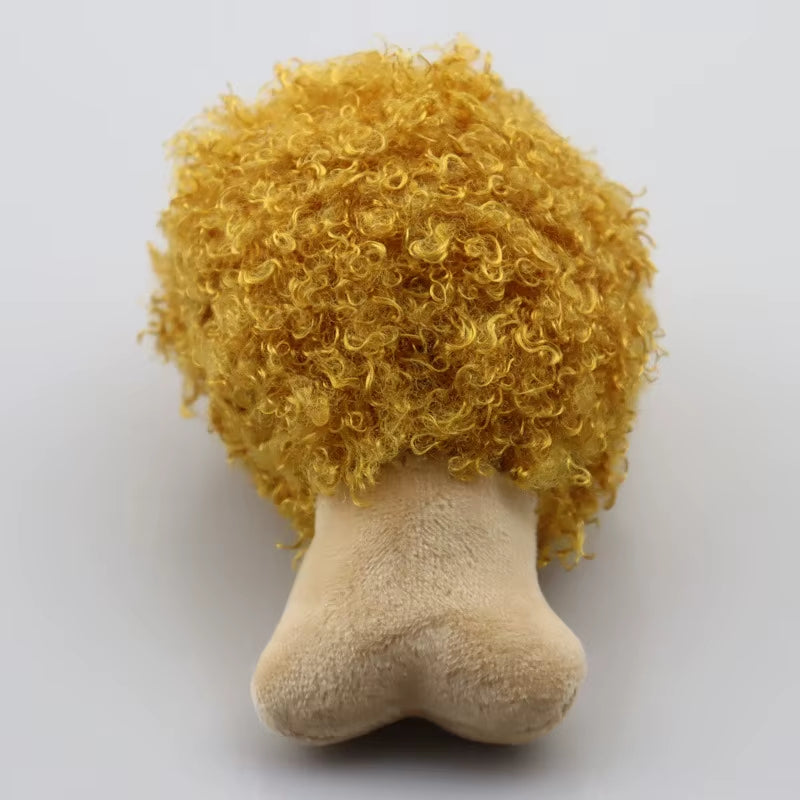 1PC Dog Chew Toy Separate Combination Food Toy with Sound Hamburger Chicken Leg French Fries Pet Toy