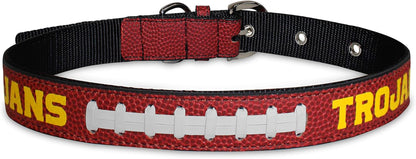 Best Dog Collar. New NCAA Signature PRO Pvc-Leather Premium PET Collars. Extra Tough & Durable! Super Stylish! 50+ Football Teams, 3