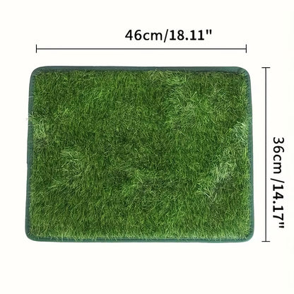 Simulation Lawn Dog Toilet Training Mat Washable Pet Urine Mat Dog Toilet Replacement Pad Eco-Friendly Non-Slip Pet Accessory