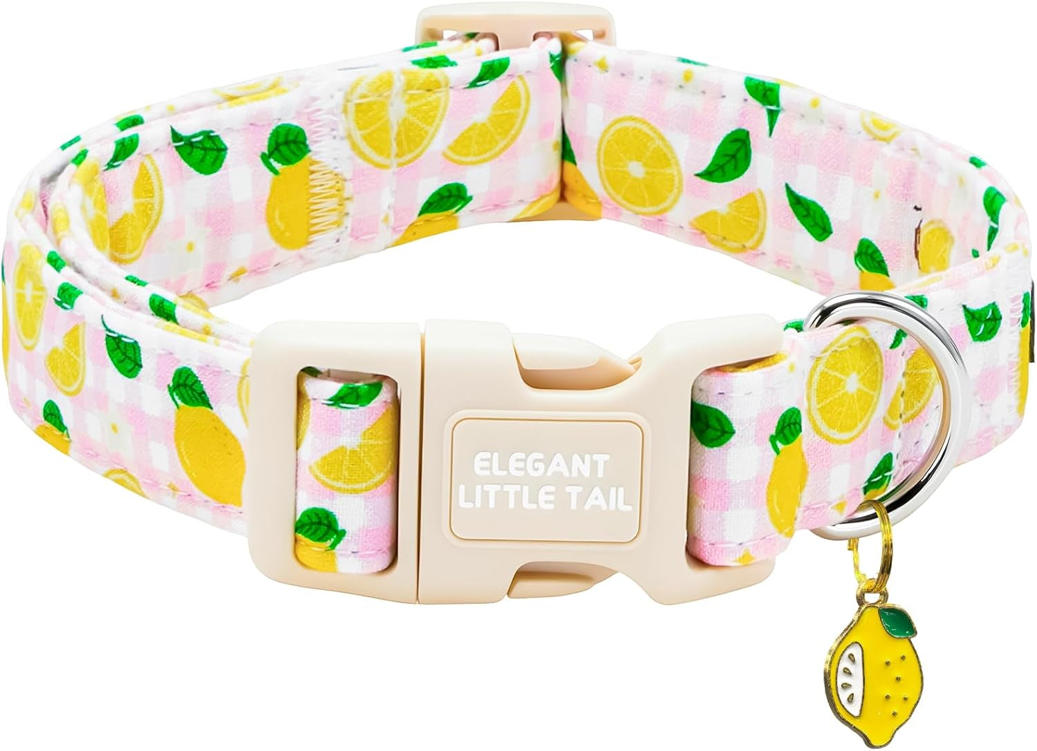 Dog Collar, Sunflower Pattern Pet Collar Durable Cute Dog Collars Summer Fall Female Pet Gift Adjustable Dog Collar for Medium Dogs