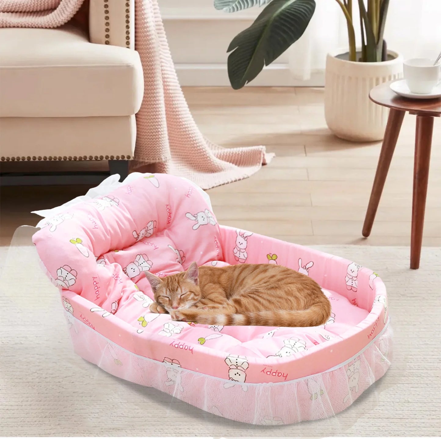Clearance  Dog Bed Medium Size Dogs, Cat Beds for Indoor Cats, Pet Bed for Puppy and Kitty, Washable, Extra Soft, Anti-Slip Bottom