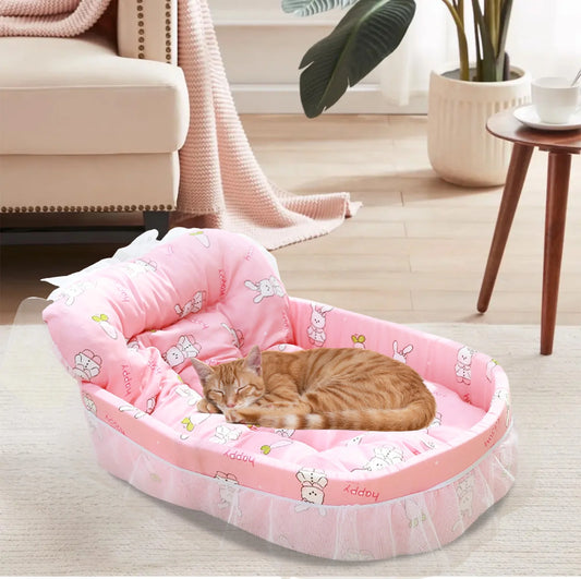 Clearance  Dog Bed Medium Size Dogs, Cat Beds for Indoor Cats, Pet Bed for Puppy and Kitty, Washable, Extra Soft, Anti-Slip Bottom