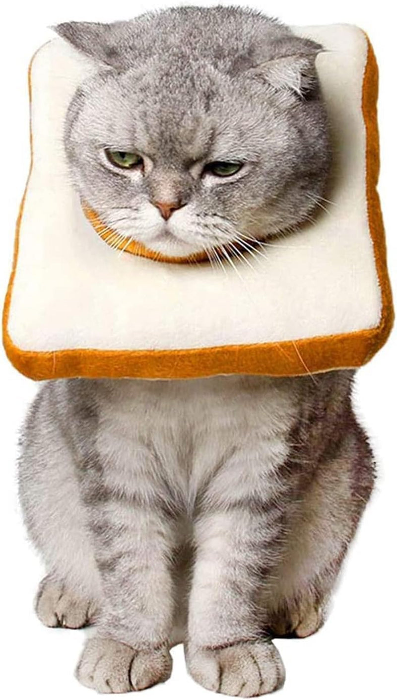 Adjustable Cat Cone Collar Soft, Cat Recovery Collar, after Surgery Neck Cone, Elizabethan Collar for Kitten