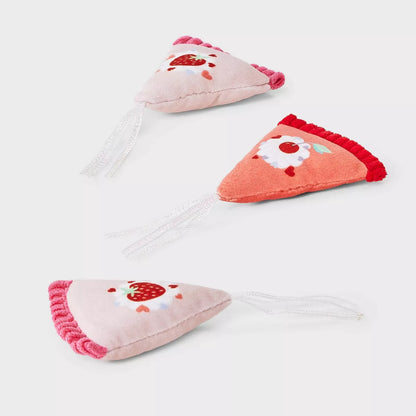 Cake Slices Cat Toy - Boots & Barkley™3Ct