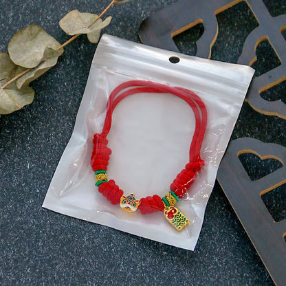 Chinese Style Woven Lion Wake up Collar, Cat Neck Band Decoration, Puppy Adjustable Cute Accessories, Pet Supplies Kitten Collar