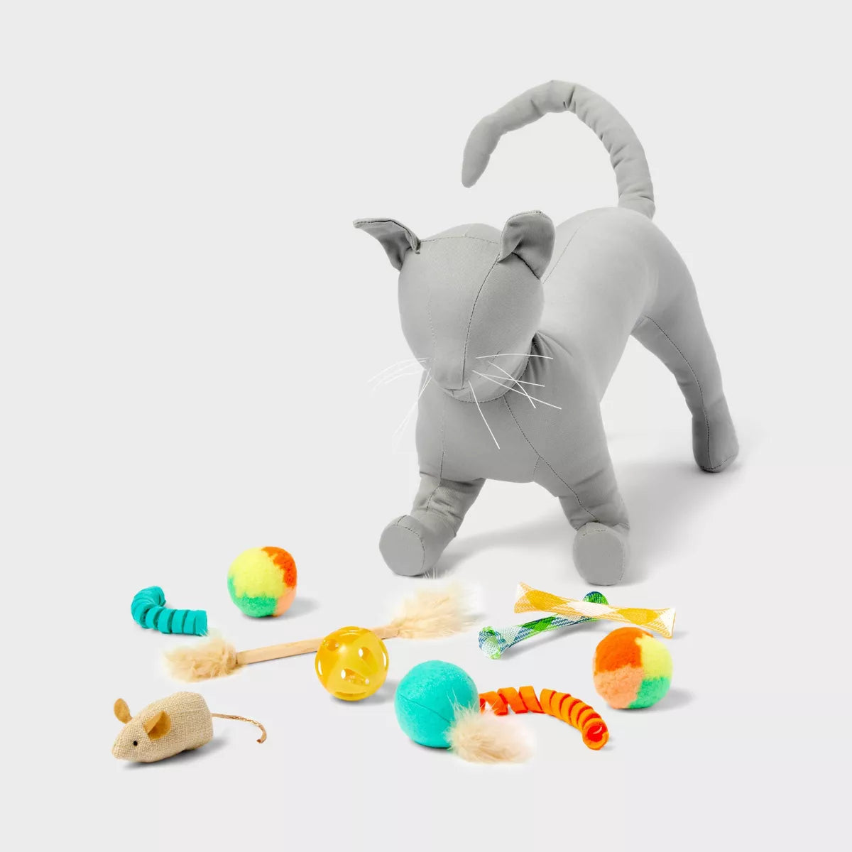 Multi Cat Toy Set - 10Pk - Boots & Barkley™