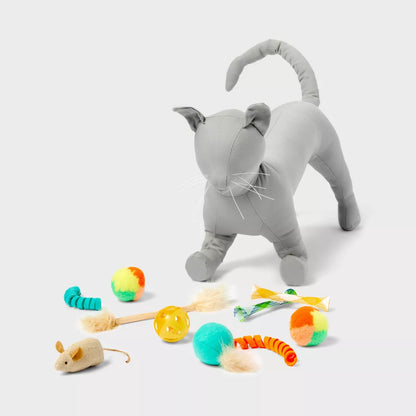 Multi Cat Toy Set - 10Pk - Boots & Barkley™
