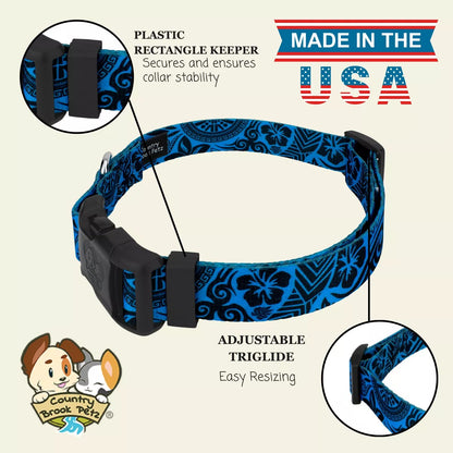 Country Brook Petz® Deluxe Dog Collar - Attitude Collection - Made in the U.S.A.