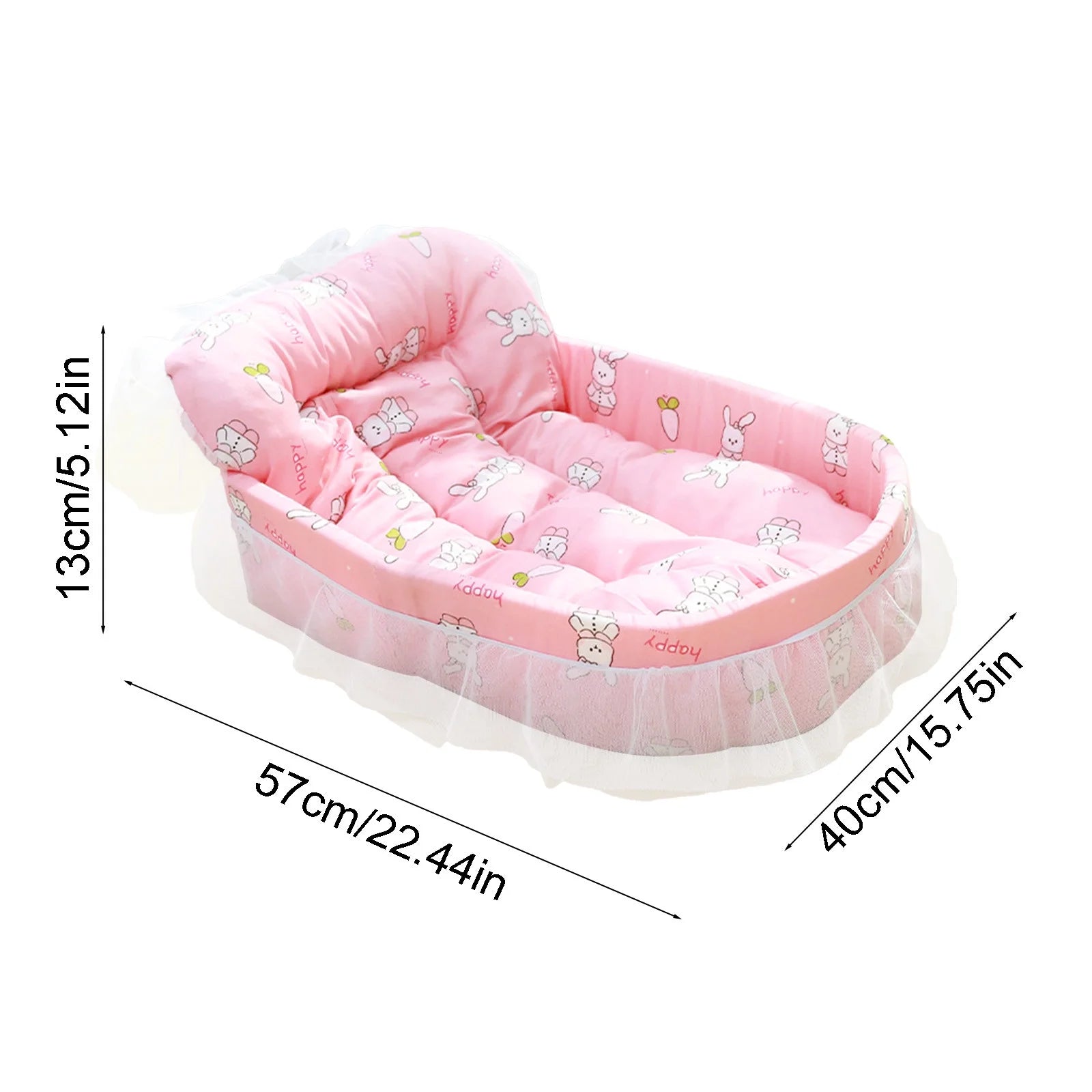 Clearance  Dog Bed Medium Size Dogs, Cat Beds for Indoor Cats, Pet Bed for Puppy and Kitty, Washable, Extra Soft, Anti-Slip Bottom