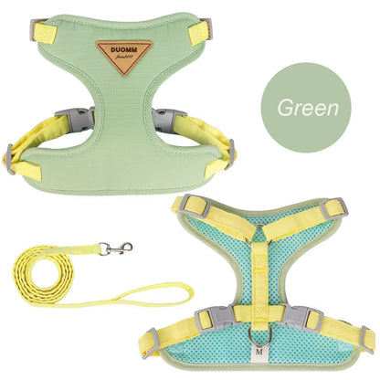Cozy Soft Cat Harness and Leash for Walking Adjustable Pet Harnesses for Cats Gotas Katten Kleding Kitten Mascotas Accessories
