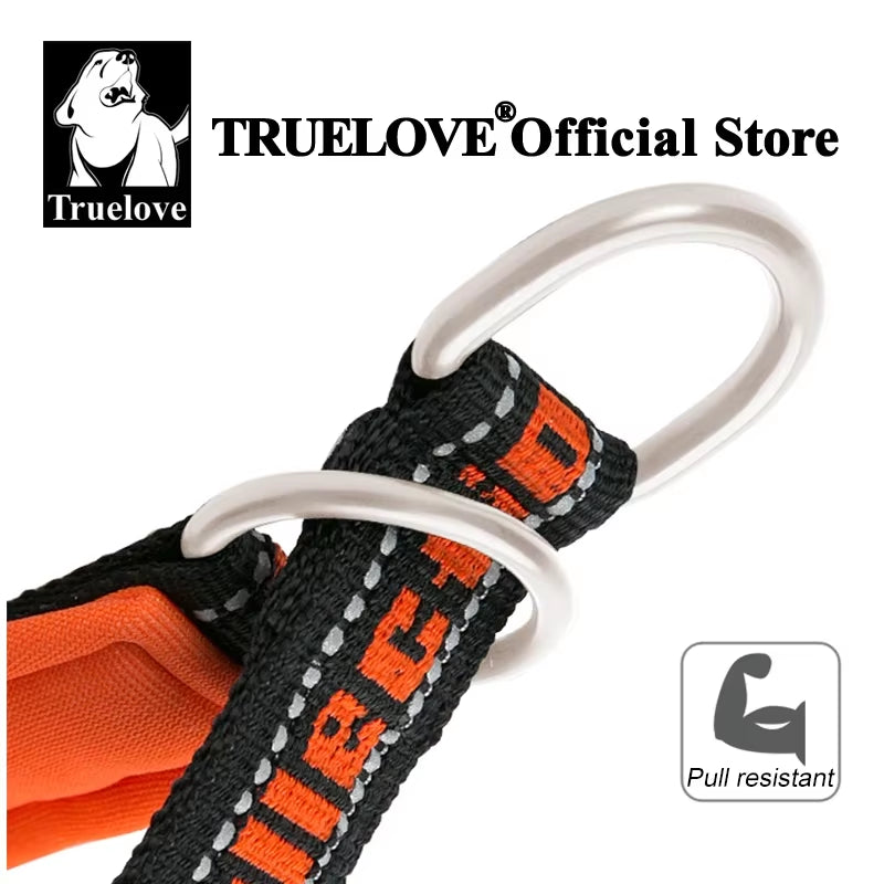P-Chain Nylon Pet Collar Adjustable Reflective SBR Neoprene Pull-Resistant Explosion-Proof Dog and Cat Travel TLC5371