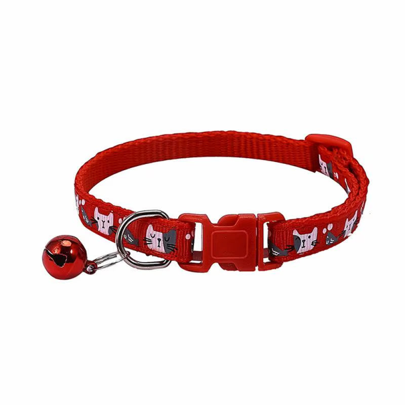 Pet Cat Dog Collar Easter Bunny Rabbit Cat Collar Buckle Necklace with Bell Collar for Cat Dog Pet Supplies Cat Accessories