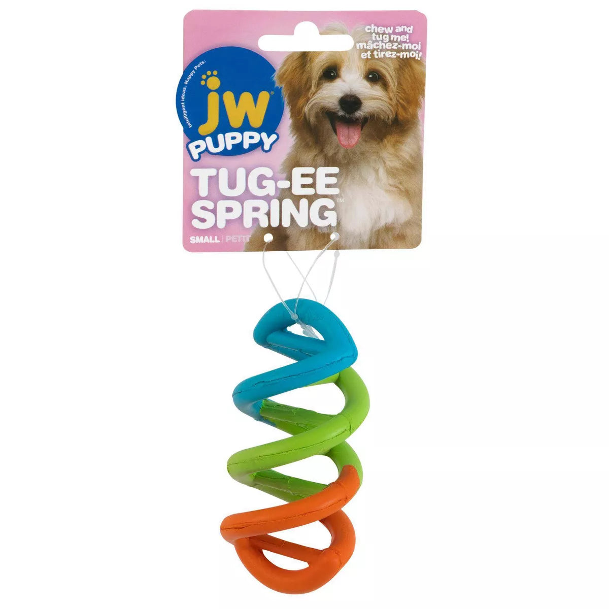 JW Pet Tug-Ee Spring Dog Toy - S