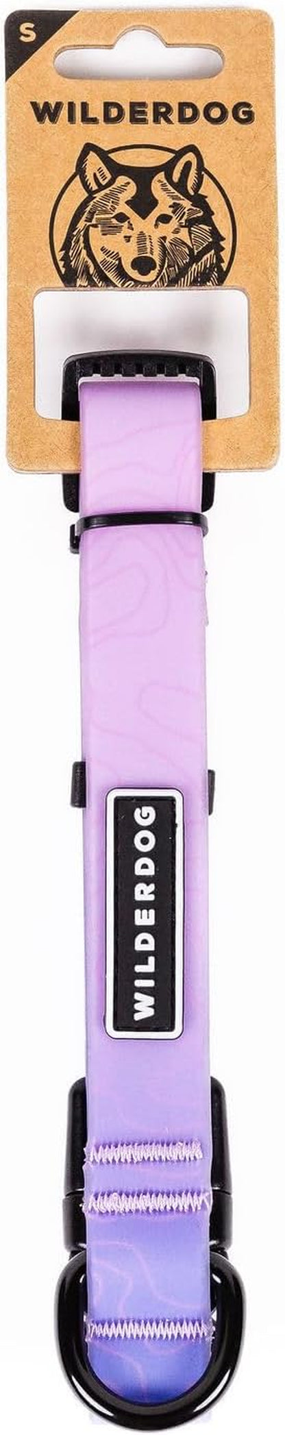 Waterproof Dog Collar - Repels Water & Dirt - Medium 13"-18" - Olive