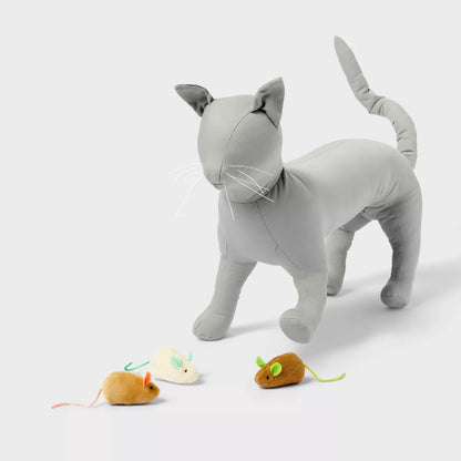 Mouse Cat Toy Set - 3Pk - Boots & Barkley™